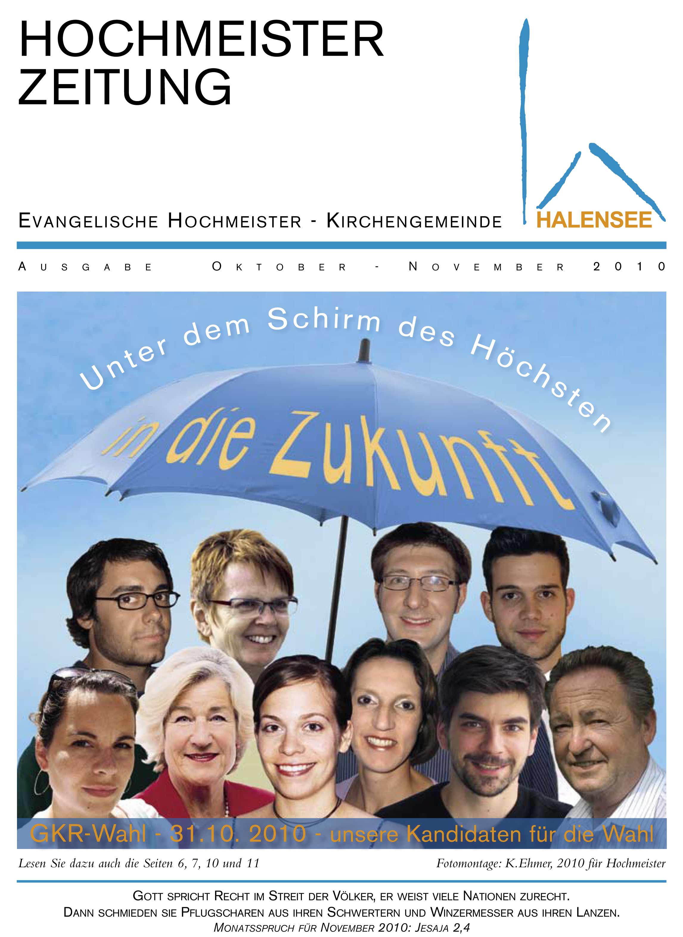 Hochmeisterzeitung 10 / 11 2010