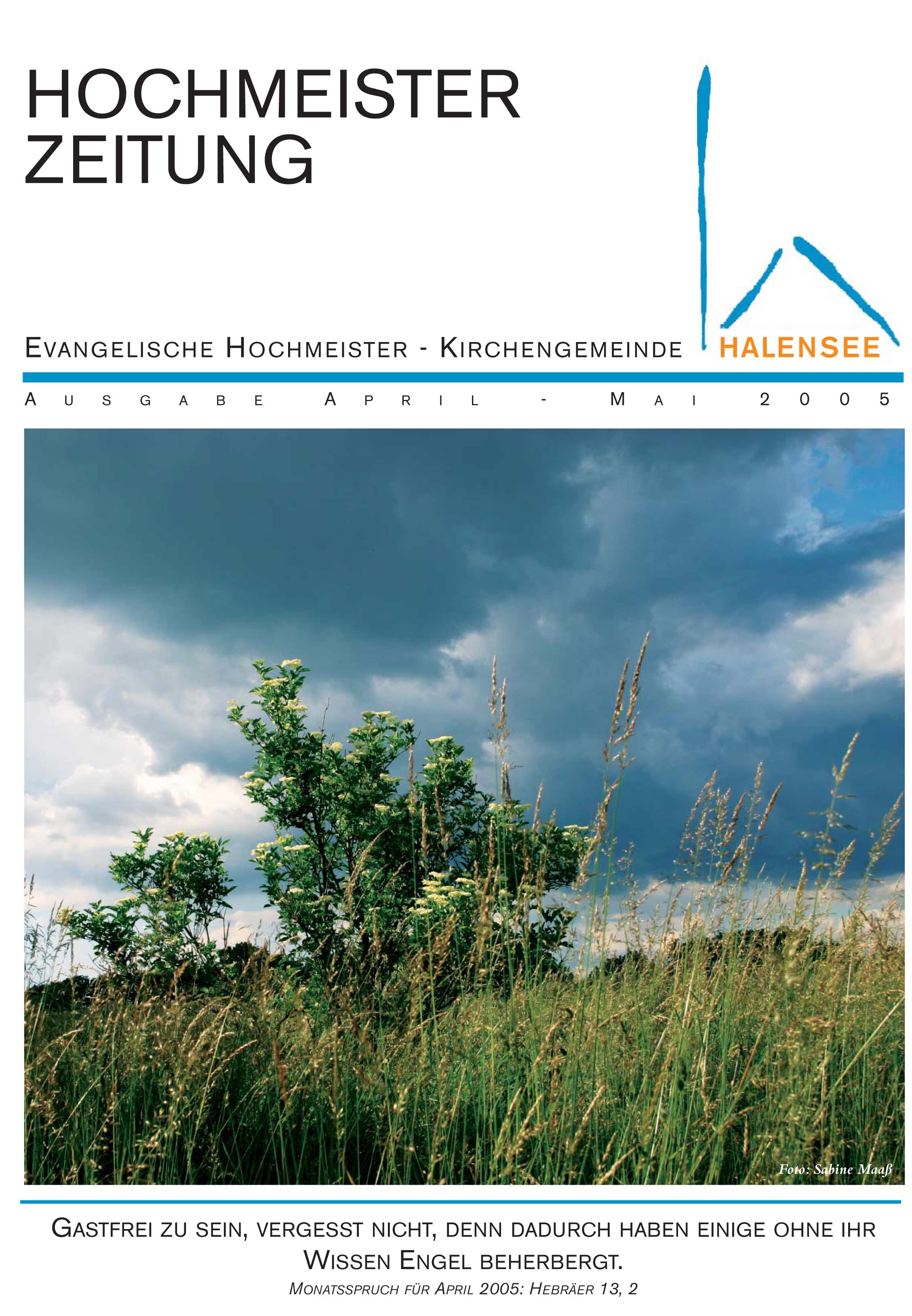 Hochmeisterzeitung 04 / 05 2005