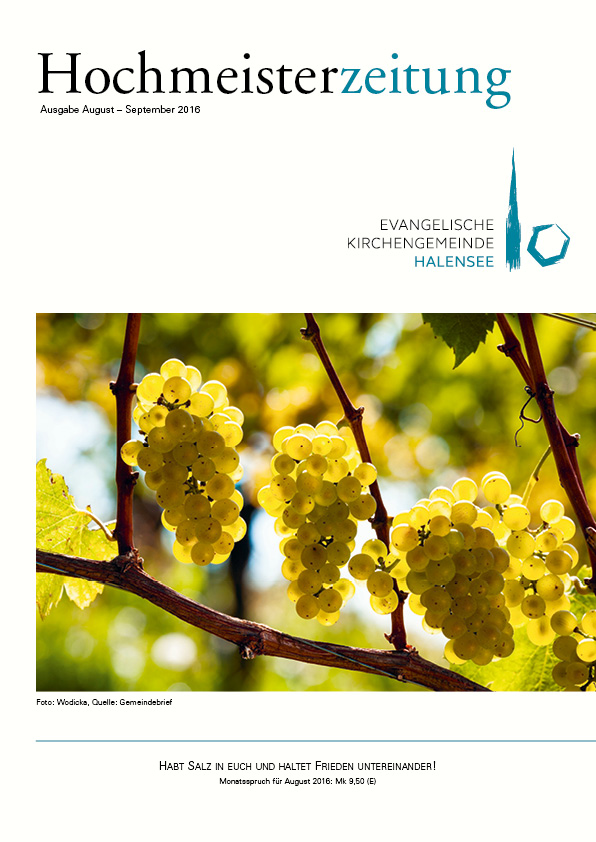 Hochmeisterzeitung 08 / 09 2016