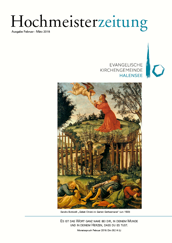 Hochmeisterzeitung 02 / 03 2018