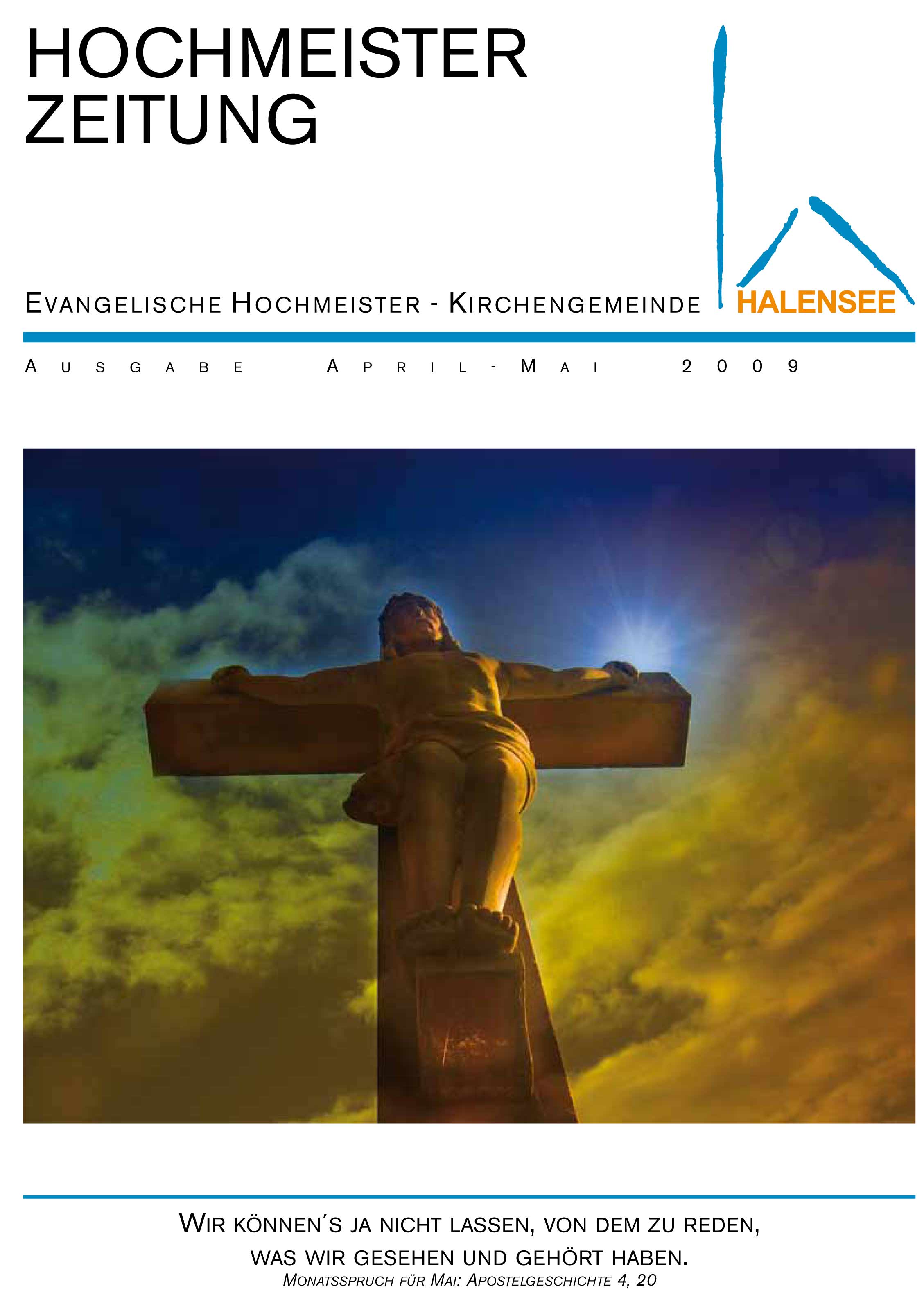 Hochmeisterzeitung 04 / 05 2009