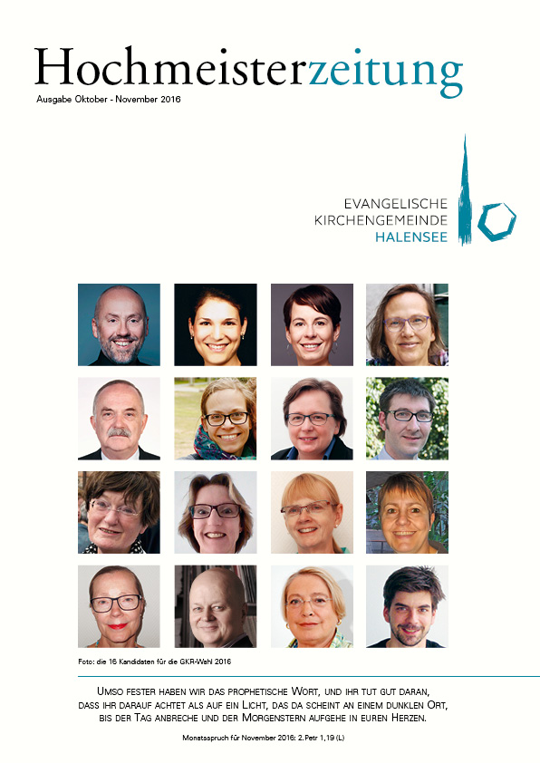 Hochmeisterzeitung 10 / 11 2016