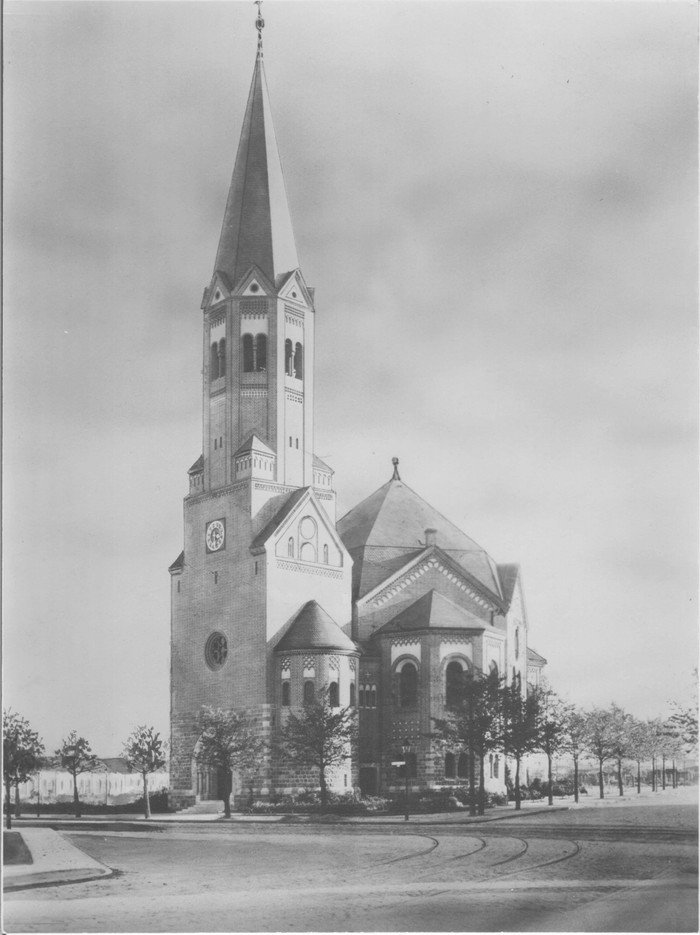 Die Hochmeisterkirche 1910