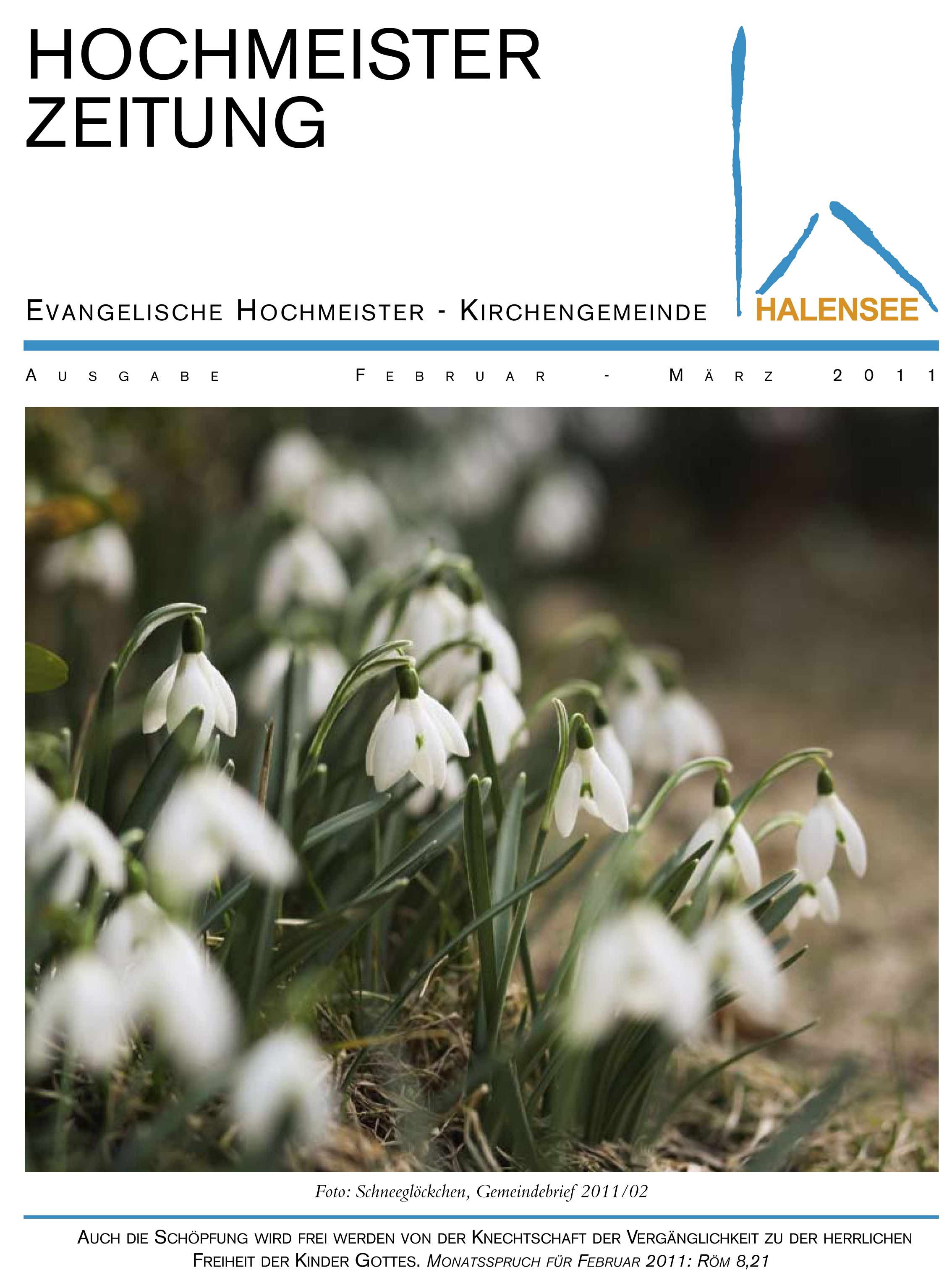 Hochmeisterzeitung 02 / 03 2011