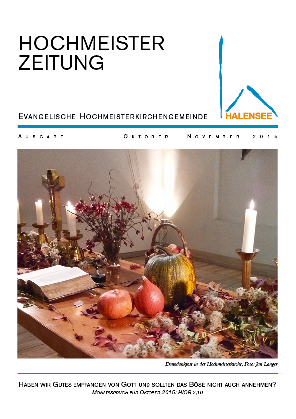 Hochmeisterzeitung 10 / 11 2015