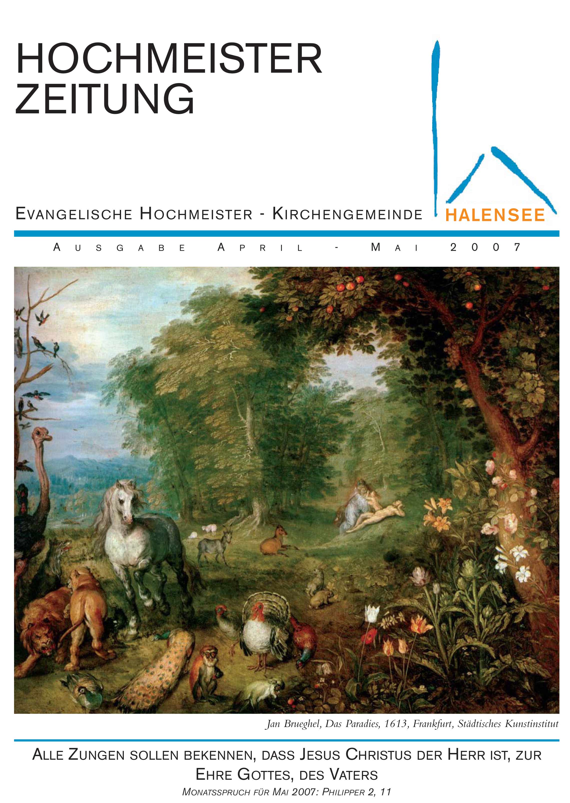 Hochmeisterzeitung 04 / 05 2007