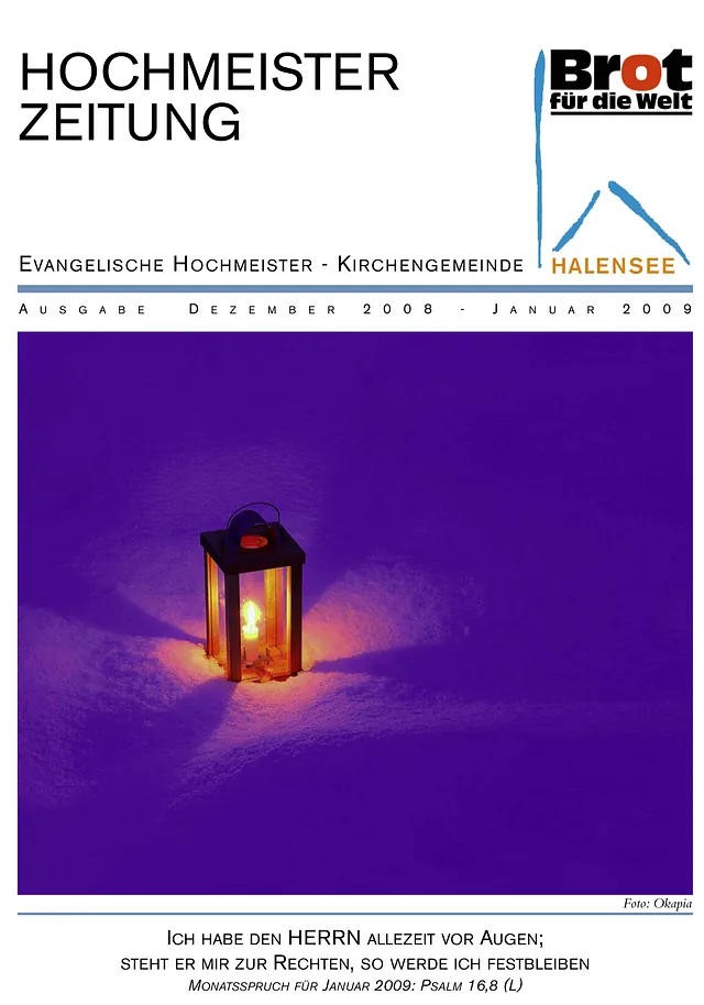 Hochmeisterzeitung 12 / 01 2008/09