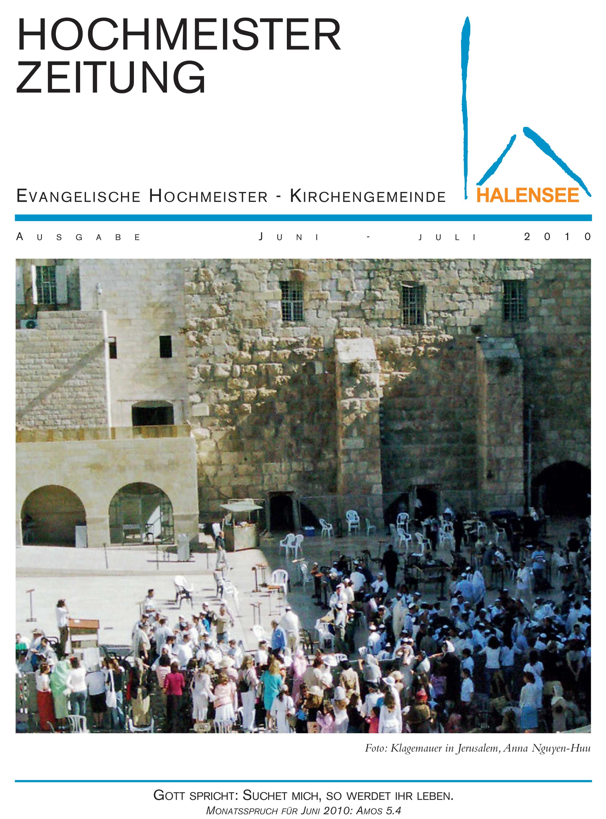 Hochmeisterzeitung 06 / 07 2010