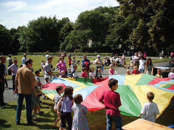 Kindersommerfest auf dem Hochmeisterplatz