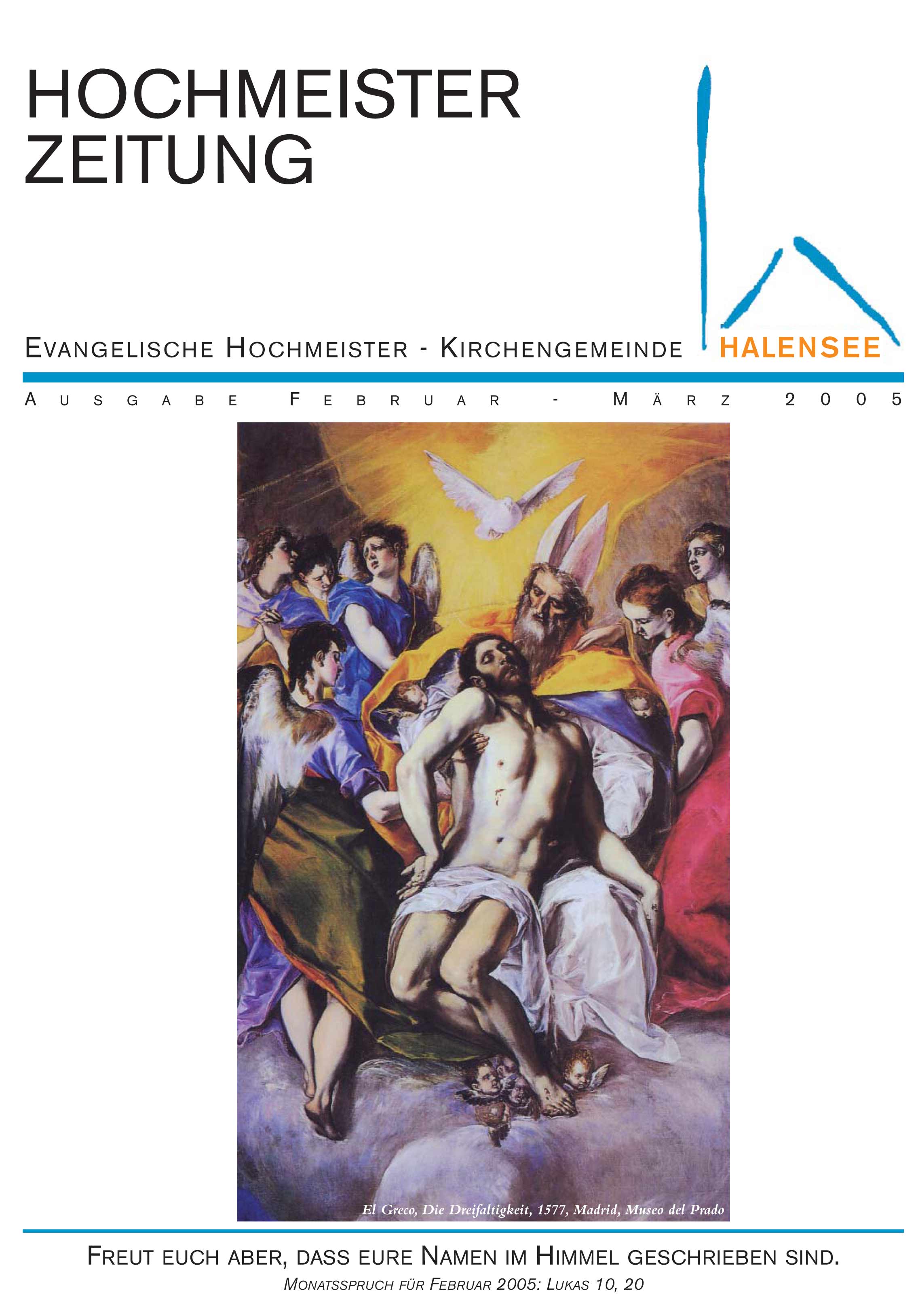 Hochmeisterzeitung 02 / 03 2005