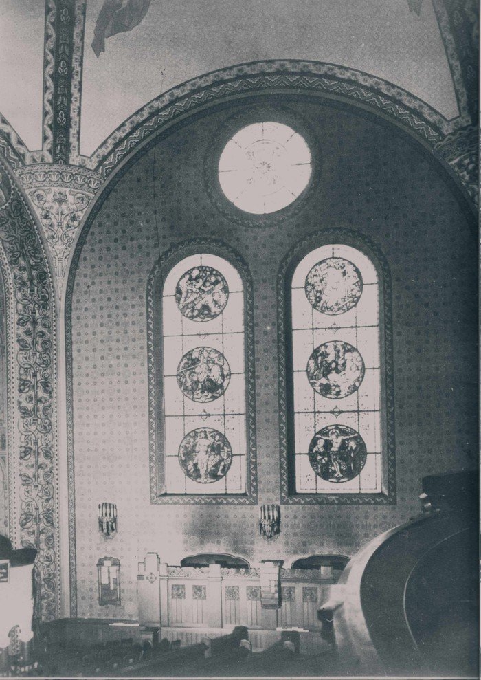 Die Kirchenfenster um 1910